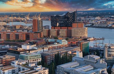 aerial view of city buildings during daytime